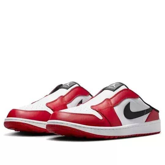 Men's Air Jordan 1 Mule Golf 'Chicago' Shoes 023